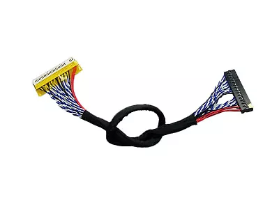 40cm 400mm FIX-30Pin 2ch 8bit LVDS Cable For 17inch~21inch LCD Screen • $7.99