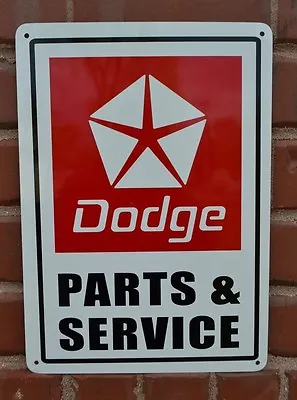 DODGE Parts & Service Sign Challenger Dart Ram Charger Hemi Garage Sign 10 Day • $35.99