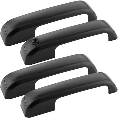 4PCS Door Handle Black Cover Kit For 2015-20 F150 17-20 F250 F350 F450 SD H16 TX • $19.67