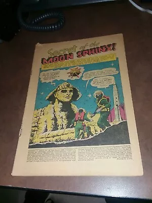 Mystery In Space #36 (1957) Secret Of The Moon Sphinx! Early Silver Age DC SciFi • $21.96