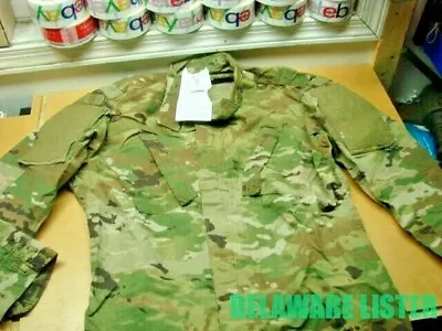 US Military Army Multicam Camo Combat Troop Shirt/Coat/Jacket  Small Extra Short • $80.55