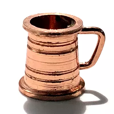 Dollhouse Miniature Copper Mug Beer Mug Tankard Drinking Mug Pub Bar Moscow Mule • $8.89