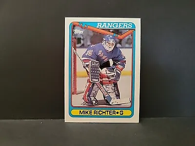 1990 Topps Mike Richter #330  Hockey Rookie New York Rangers  RC • $3.99