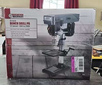 NEW IN BOX: Central Machinery 10 In. 12 Speed Bench Drill Press 63471 **NEW** • $121.50