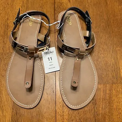 Mossimo Avery Woman’s Brown Strap Sandals Size 11 New • $15