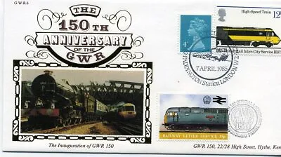 £4.99 • Buy Benham Railway Cover 1985 GWR06A THE INAUGURATION OF GWR 150, Paddington Station
