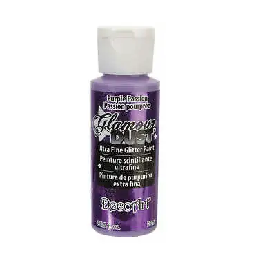 DecoArt Glamour Dust Ultra Fine Glitter Paints - 2oz (59ml) - Buy 5 Get 5 Free! • £7.16