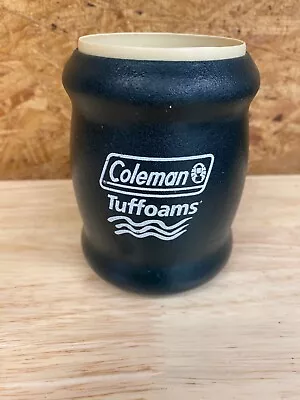 Vintage Coleman Tuffoams Cozy Koozie Insulated Beer/Pop Can Holder Greenish Blue • $13.95