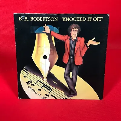 B. A. ROBERTSON Knocked It Off 1979 UK 7  Vinyl Single Original 45 Record B • £8.31