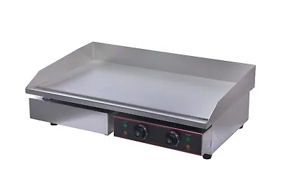 £214.99 • Buy Chef-hub 4.4kw Commercial Counter Top Double Electric Griddle Flat Hot Plate Uk