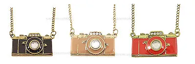 Vintage Retro Camera Necklace • $7.57