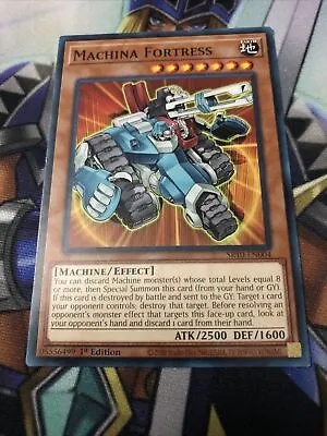 Yu-Gi-Oh! TCG Machina Fortress Structure Deck: Mechanized Madness SR10-EN004 1st • $1.49