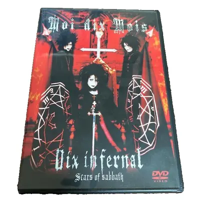 Moi Dix Mois Dix Infernal Scars Of Sabbath 2003 DVD Visual Kei Rock Band Mana • $55.16