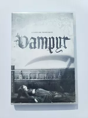 Vampyr (1932) [2 Disc Region: 1 NTSC DVD] The Criterion Collection WITH BOOKLET • $19.99