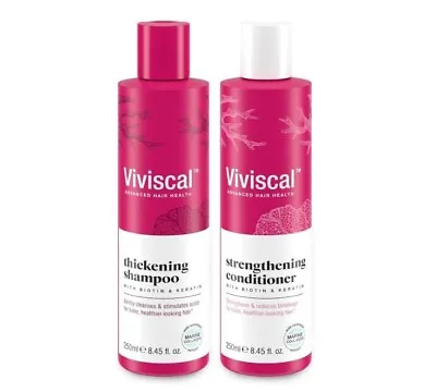 Viviscal Thickening Shampoo 250ml + Hair Thickening Conditioner 250ml • $19.98