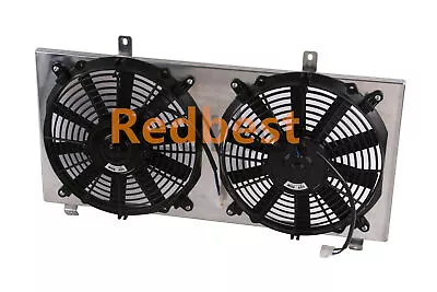 Alu Shroud&Fan Fits 1991-95 94 Toyota MR2 Turbo Coupe L4 2.0 12 *26.5  Radiator • $85