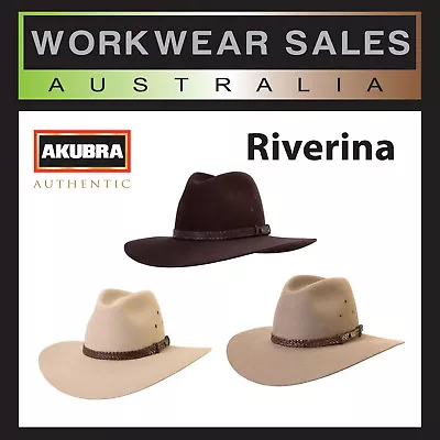 Akubra Hat - Australian-Country Style-Riverina-Authentic Akubra Hats - Acubra • $265