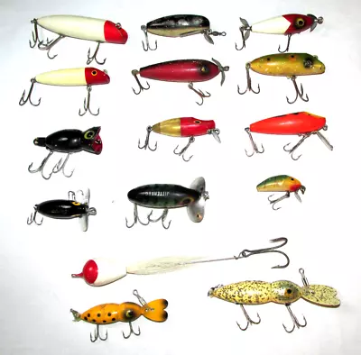 #825 - Lot Of Vintage Lures - Qty 15 • $35