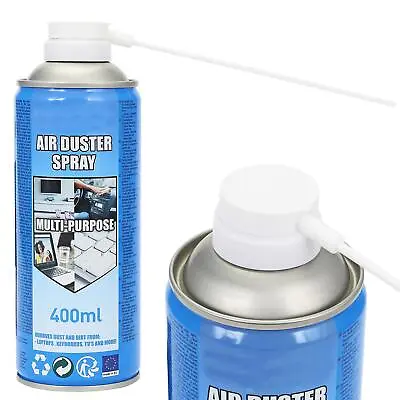 £6.99 • Buy 1 X 400ml Compressed Air Can Duster Spray Multi Purpose Can Cleaner Pc Laptop
