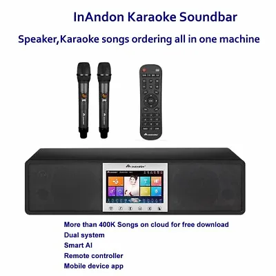 2023 NEW InAndon Soundbar KaraokeAll In OneMulti-Language 1TB  Dual System • $675