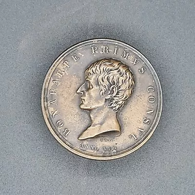 Napoleon Bonaparte Cisalpine Republic Medal Snuff/Tobacco Keepsake • £225