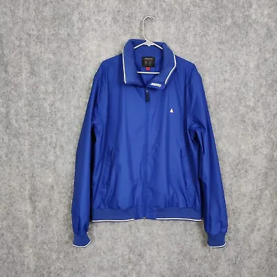 Musto BR1 Jacket Mens XL Blue Waterproof Bomber DWR Taped Seams Sailing Outdoor • £67.99