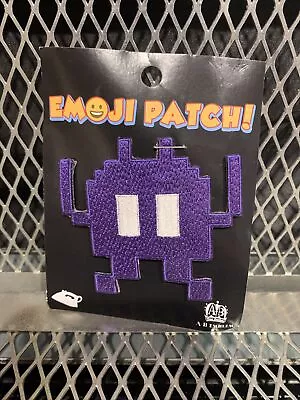 ALIEN MONSTER SPACE INVADERS EMOJI Patch 3  Embroidered Sew Iron On US COMPANY • $4.99
