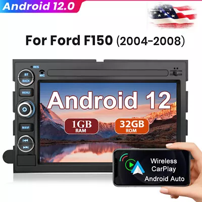 Car Stereo Radio Player GPS Navi For 2004-2014 Ford F150 F250 CarPlay Android 12 • $159.99