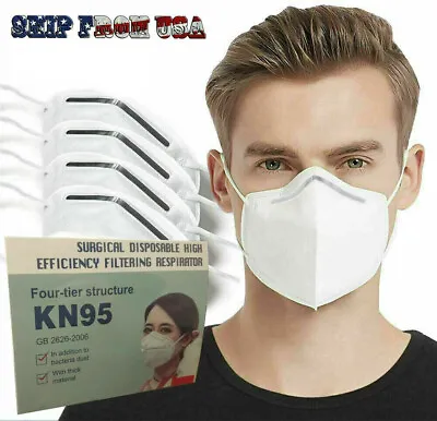 Disposable Face Mask Mouth Cover Medical Protective Respirator Masks K N95 KN95 • $8.99