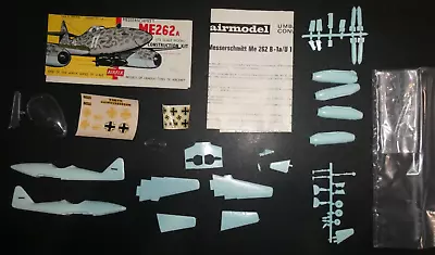 Airfix 1/72 Messerschmitt Me.262A + Airmodel Me.262B-1a/U1 Conversion (C1083) • $12