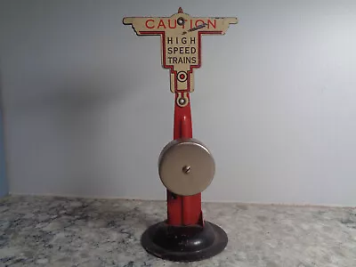 Vintage Marx O Scale All Metal Crossing Signal Bell Ringer Works Good • $24.99