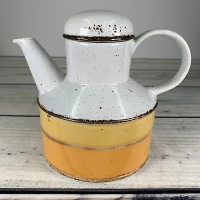 Midwinter Pottery Stonehenge Sun Teapot Coffee Pot. Stoneware 1970s Vintage MCM • £32.99