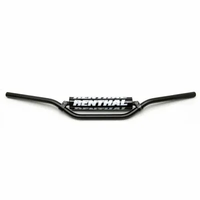 Renthal Motorcycle Bike 7/8 Inch (22mm) Streetfighter Motorbike Handlebar Black • $80.81