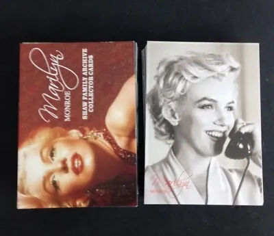 2007 Shaw Family Archive Marilyn Monroe Cards (Pick Your Card) • $1.99