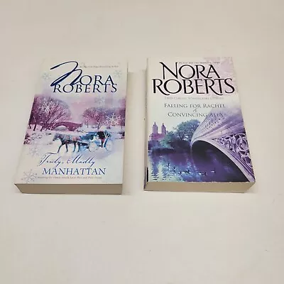 Nora Roberts Lot Of 2 - Truly Madly Manhattan & Falling For Rachel / Convincing • $3.99