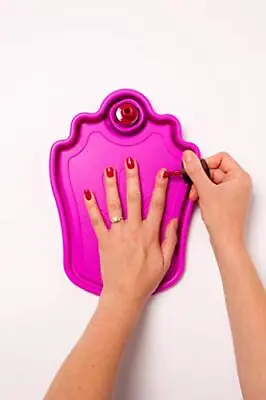 Nailzee Manicure Hand Rest And Nail Polish Holder Hand Pink • £19.32