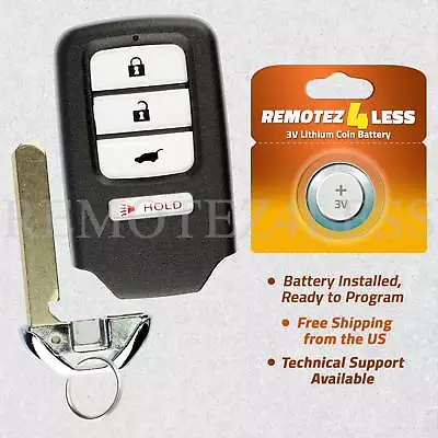 Remote For 2014 2015 2016 2017 2018 2019 Acura MDX Keyless Entry Car Key Fob • $22.45