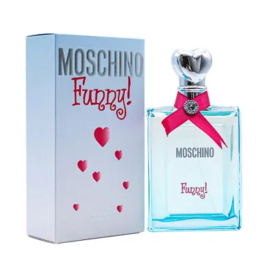 MOSCHINO FUNNY * Perfume For Women * 3.3 / 3.4 Oz * Edt * New In Retail Box • $31.49