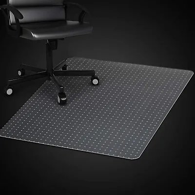 Azadx Office Chair Mat For Carpeted Floor 75x120 Cm Clear Low/No Pile Carpet • £19.99