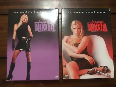 Lot Of 2 La Femme Nikita The Complete First And Second Seasons DVD 1997 Rare OOP • $21.99