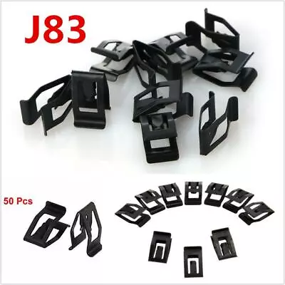 50X Car Console Dash Dashboard Trim Metal Retainer Black Rivet Fastener Clips • $14.99