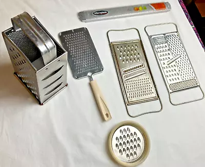Lot Of 6 Grater Tools Foley EKCO Microplane • $17.49