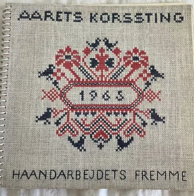 Danish Haandarbejdets Fremme Patterns Calendar 1965. Danish Handcraft Guild • $25