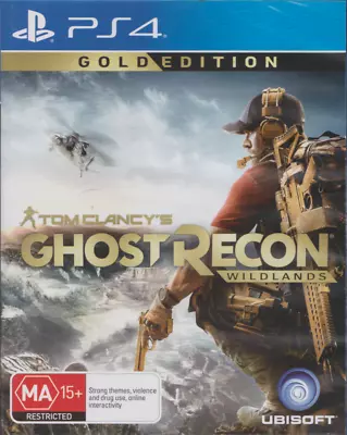 Tom Clancy's Ghost Recon: Wildlands Gold Edition Playstation 4 PS4 New & Sealed • $22.95