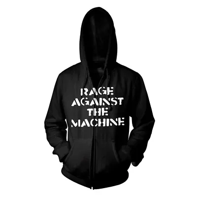 $45.77 • Buy LARGE FIST By RAGE AGAINST THE MACHINE Hooded Sweatshirt With Zip