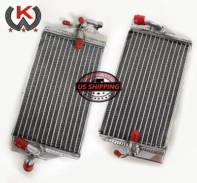 Full Aluminum Radiator Fit  Honda CR125 R CR125R CR 125R 2002-2004 2003 02 03 04 • $49