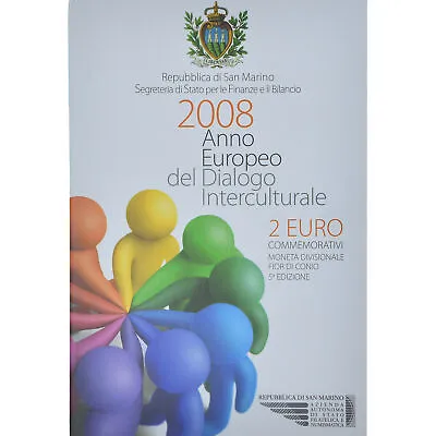 [#1177832] San Marino 2 Euro Année Européenne Du Dialogue Interculturel 2008 • $94.14