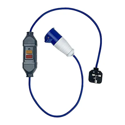 Weatherproof Inline RCD Cable Connector 30mA Circuit Breaker Trip LDM16RCDEX1 • £46.95