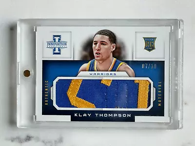 $600 • Buy Klay THOMPSON RC * 2012 #/10 * Set Innovation  * LETTER PATCH * EBay 1/1 SSP!!!