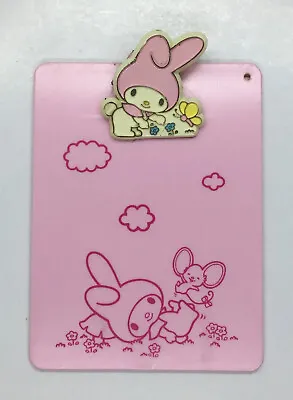 RARE Vintage 1976 SANRIO My Melody Pink Mini CLIPBOARD Working Retired • $15.99